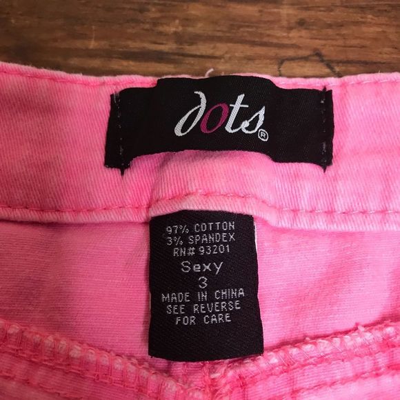 HOT PINK SHORTS - Picture 2 of 3